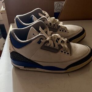 Men's racer blue Jordan 3